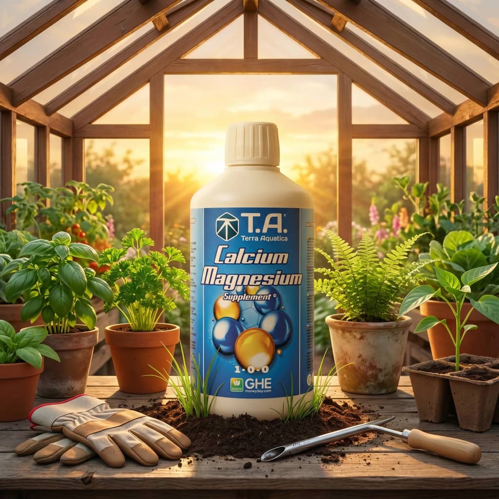 Terra Aquatica Calcium Magnesium - bidon correcteur Cal-Mag pour hydroponie, coco et terre