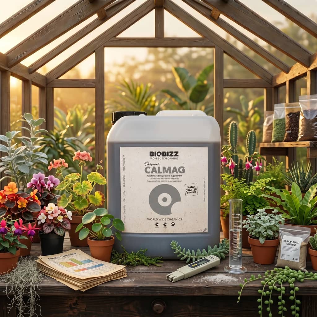 Biobizz Calmag 5 L bidon professionnel correcteur calcium magnésium bio