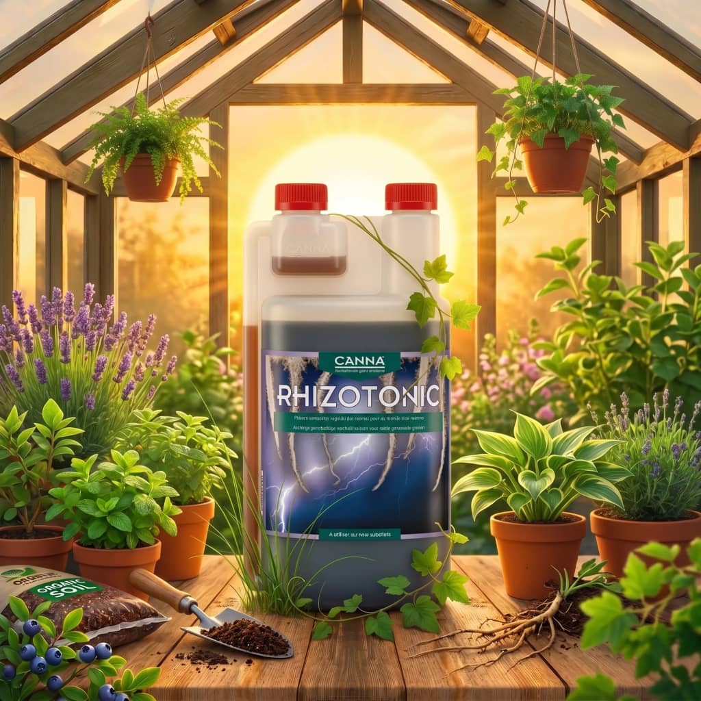 Canna Rhizotonic - stimulateur racinaire vegetal, vue de face