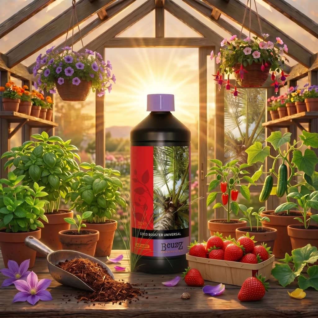 Atami B'Cuzz Coco Booster Universal 1L - booster croissance coco, bidon vue de face