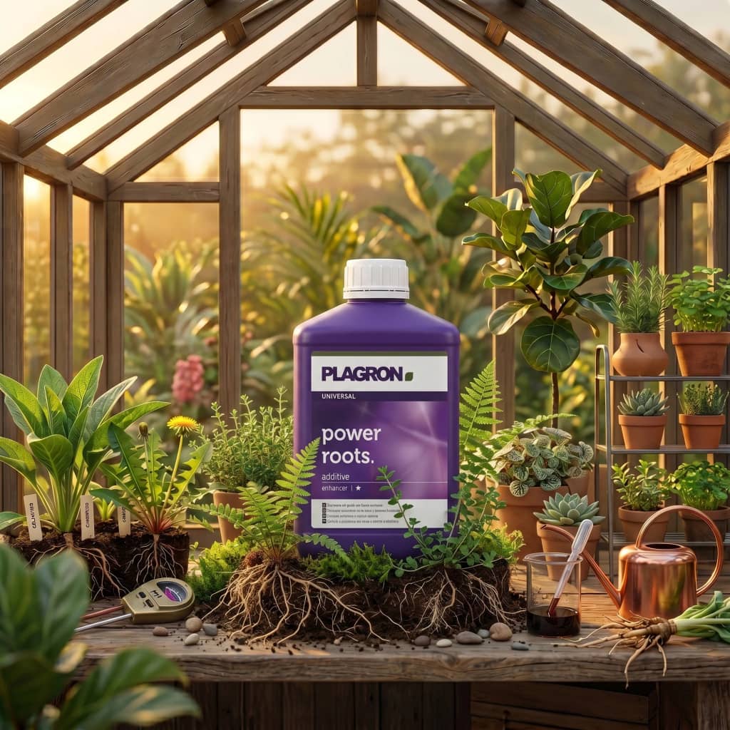 Plagron Power Roots 1 L stimulateur racinaire à base d'extraits végétaux, bouteille