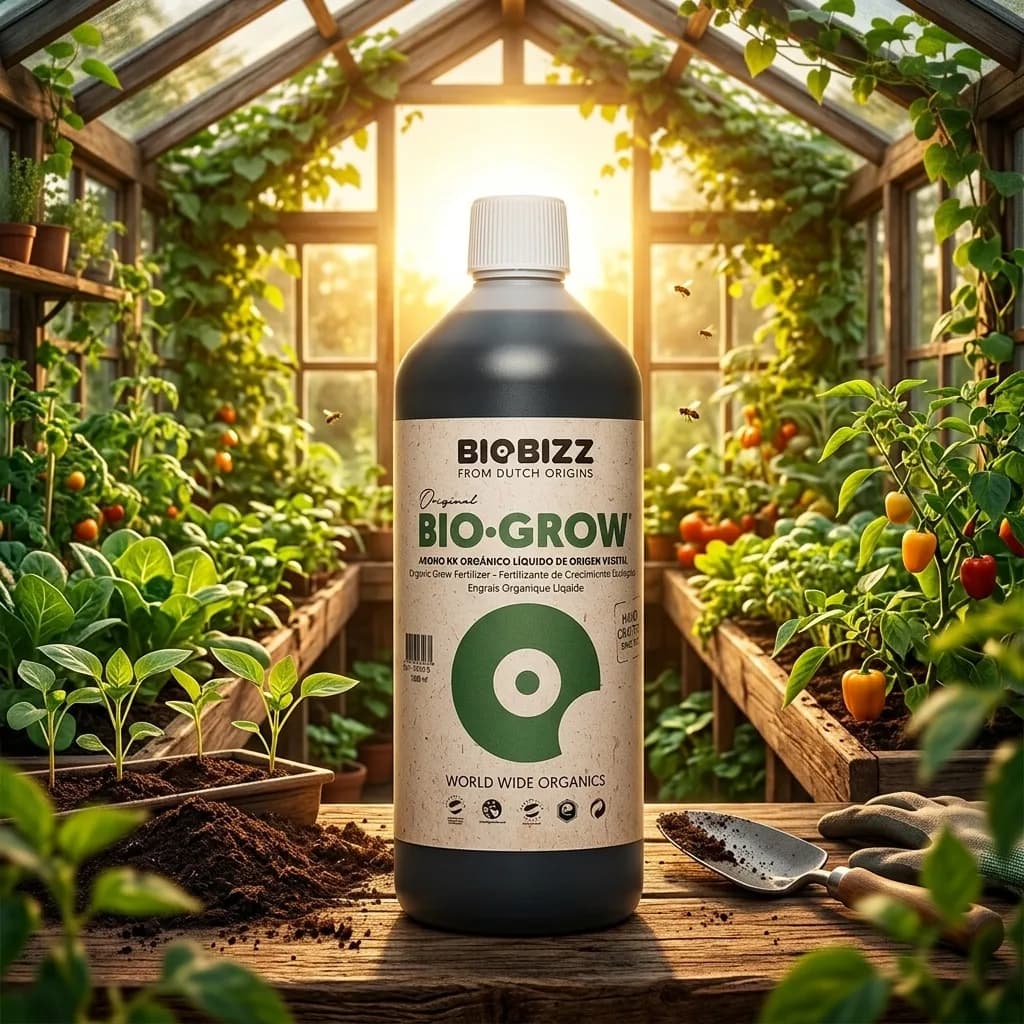Biobizz Bio-Grow : engrais de croissance 100% organique – Biobizz – Engrais terre