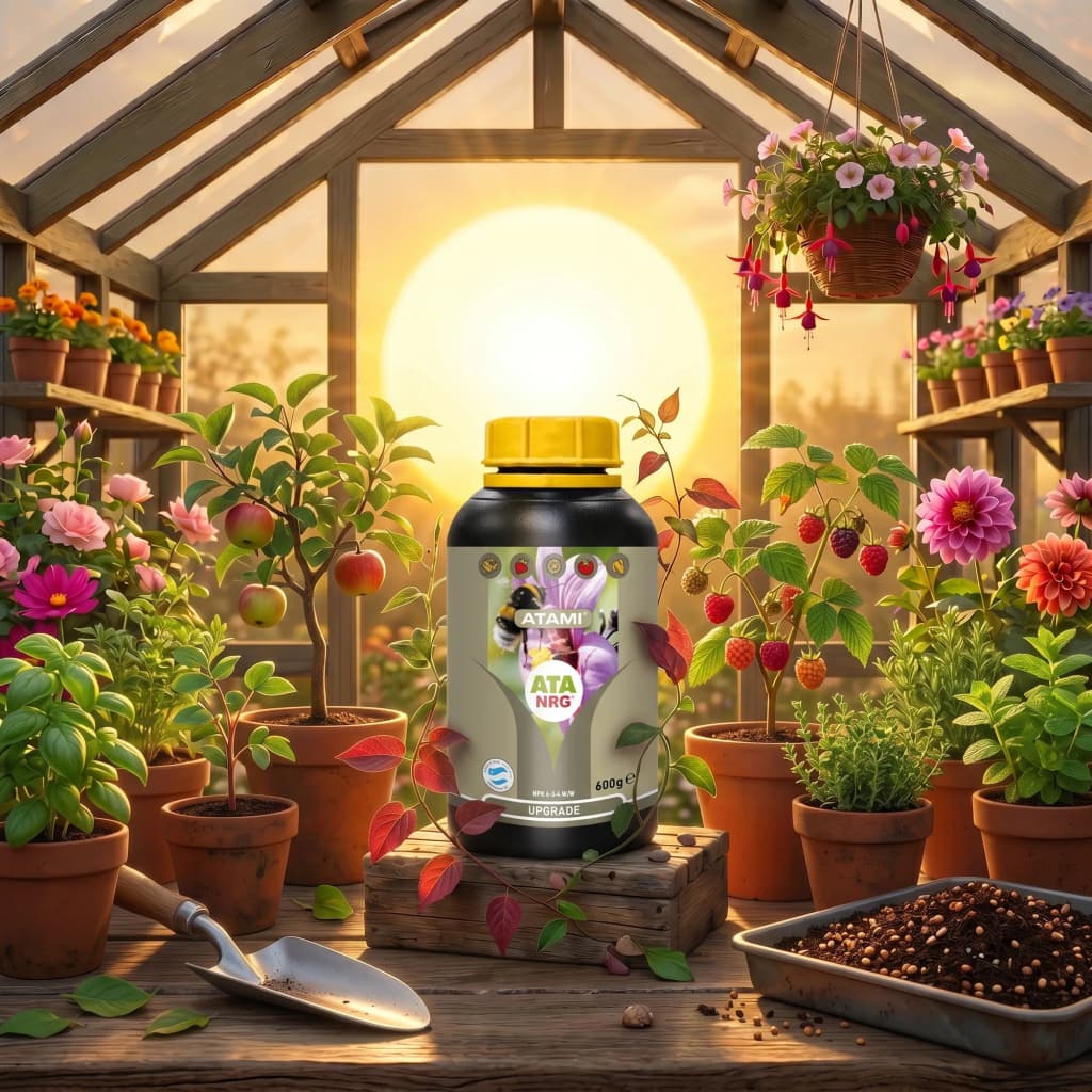 Atami ATA NRG Upgrade - engrais organique NPK 6-3-4 en poudre utilisable en bio UAB